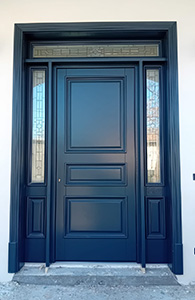 usi exterior lemn